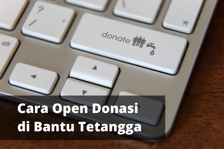 cara open donasi online